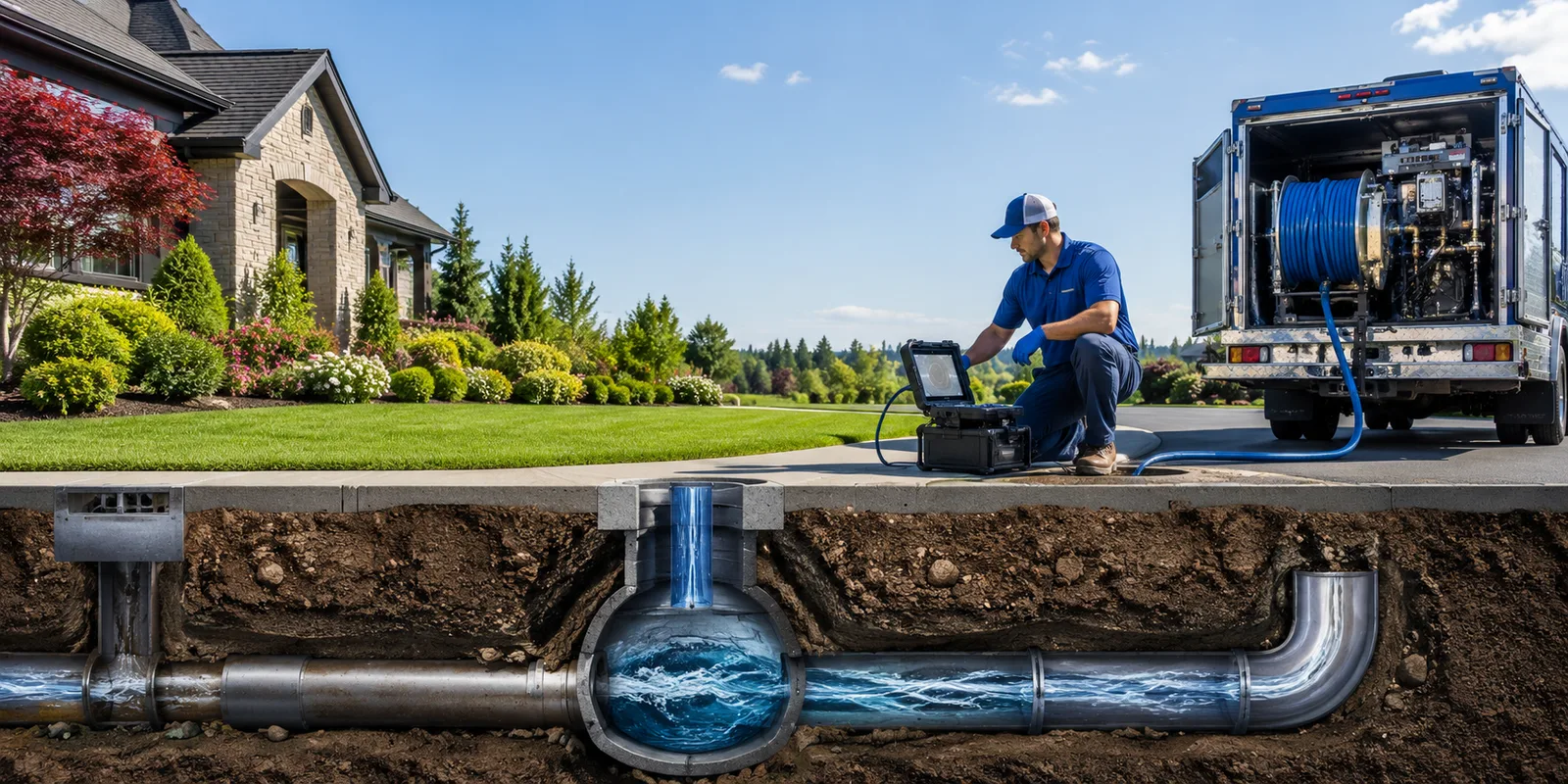 Drainage restoration information for Minden City, MI